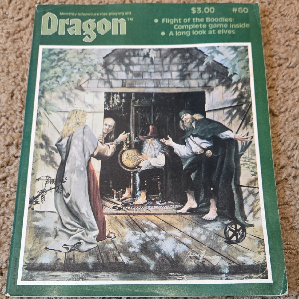 Dungeons and dragon Magazine Issue #60